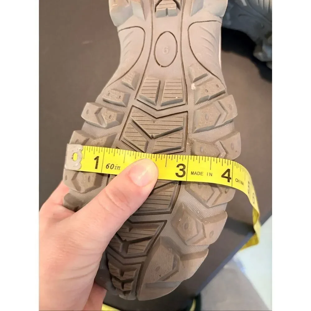 PACIFIC MOUNTAIN • BOULDER Olive Green Waterproof Hiking Ankle Boot • Ladies 9